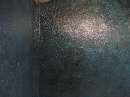 Revestimento de cisterna em janeiro 2013